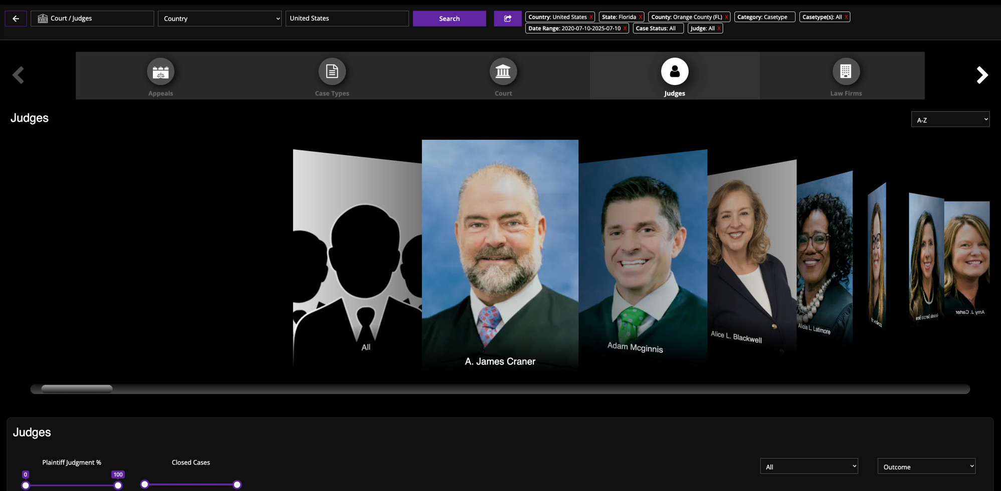 Court View screenshot